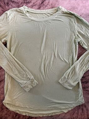 Kyte BABY Lightweight Long Sleeve Tee in Sage